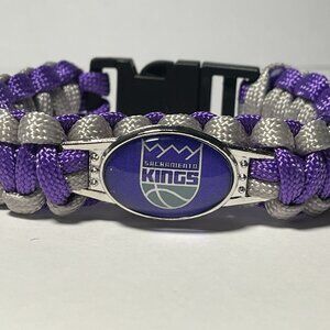Sacramento Kings NBA Paracord Bracelet NEW